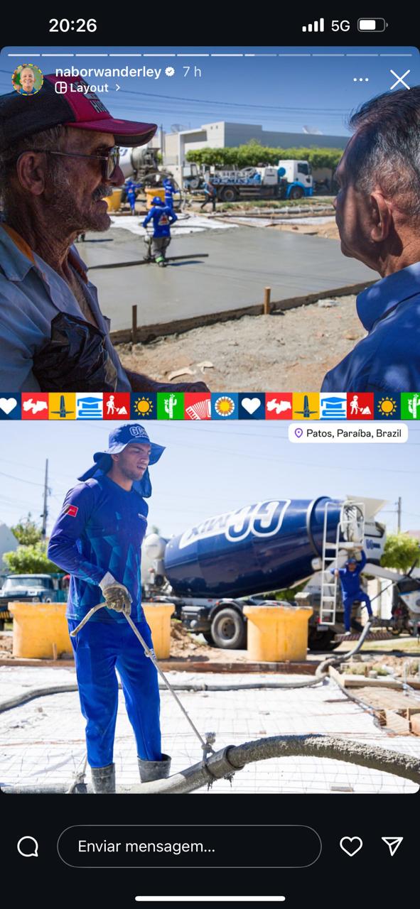 Concretagem em Patos PB